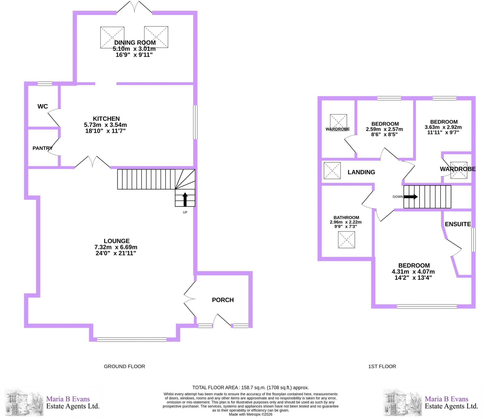 522 Liverpool Road, Rufford, L40 1SQ floorplan