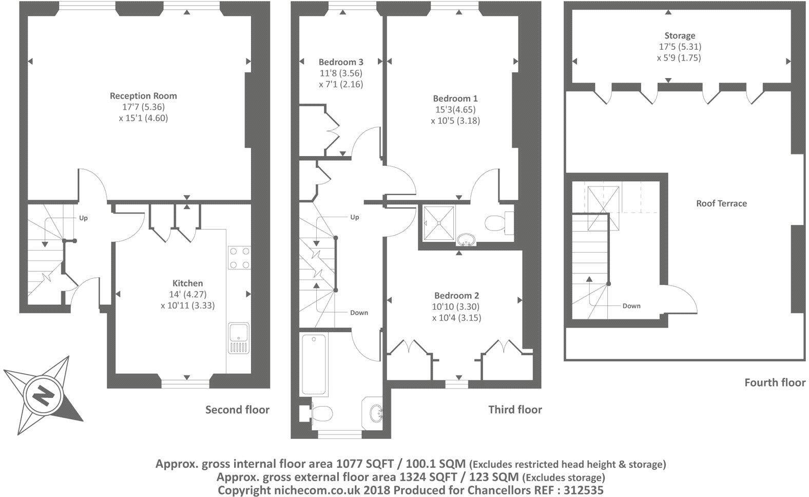Royal Crescent, London, W11 floorplan