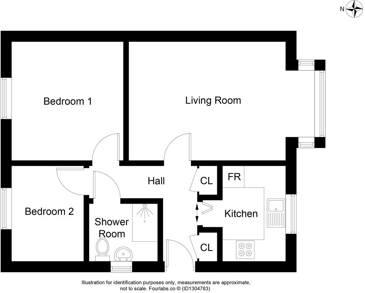 Gifford Court, Glenrothes floorplan