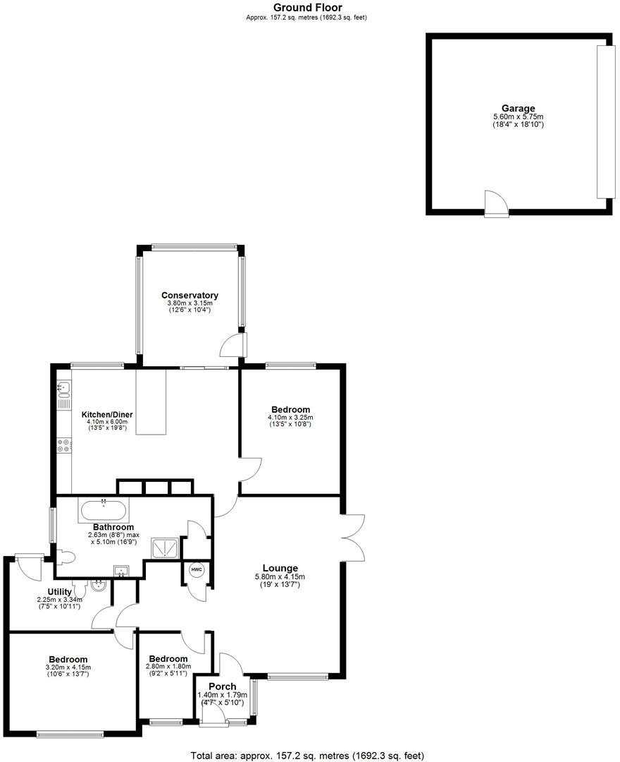 Queens Court, Walbottle, Newcastle Upon Tyne floorplan
