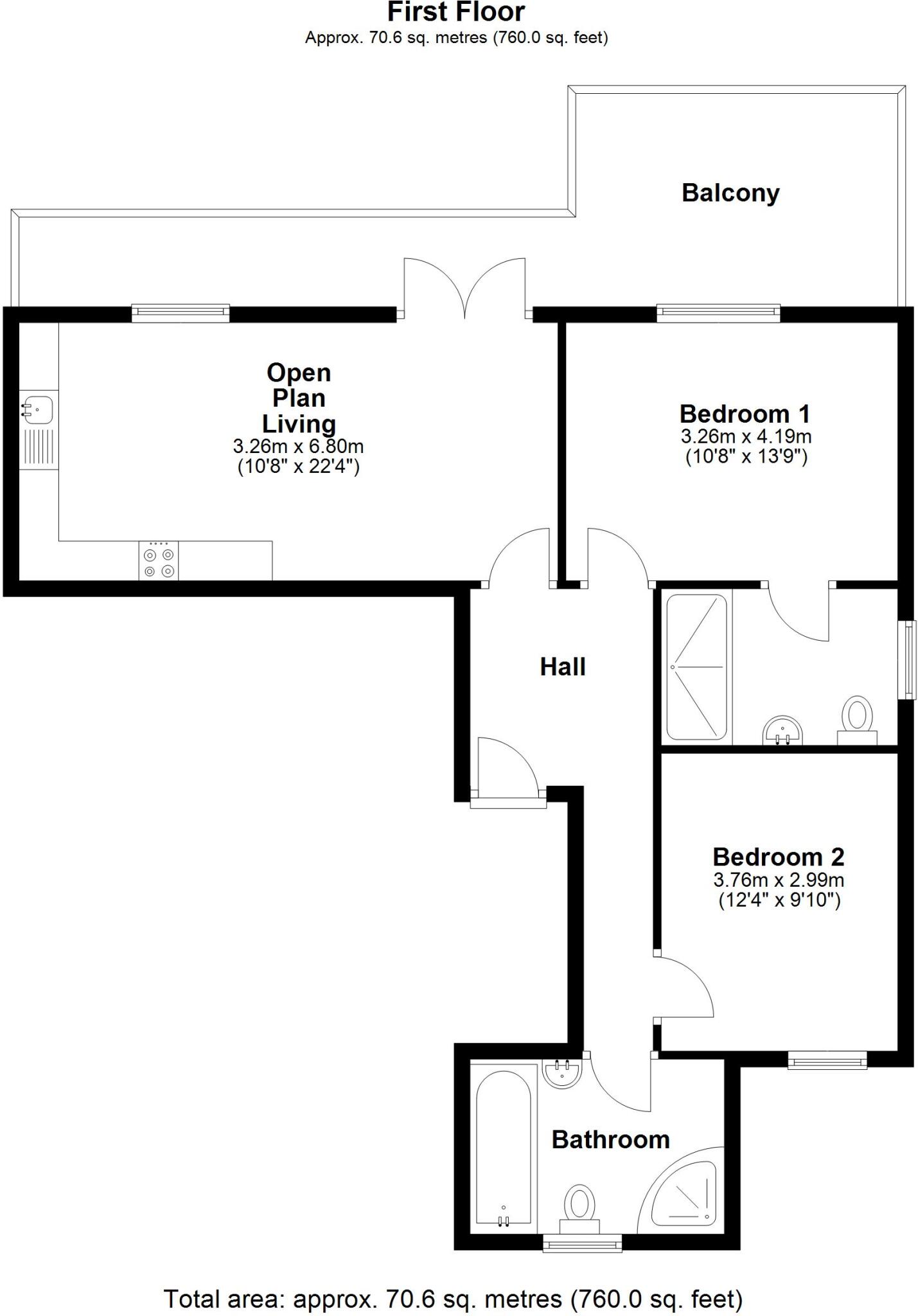 Shanklin Road Shanklin PO37 floorplan