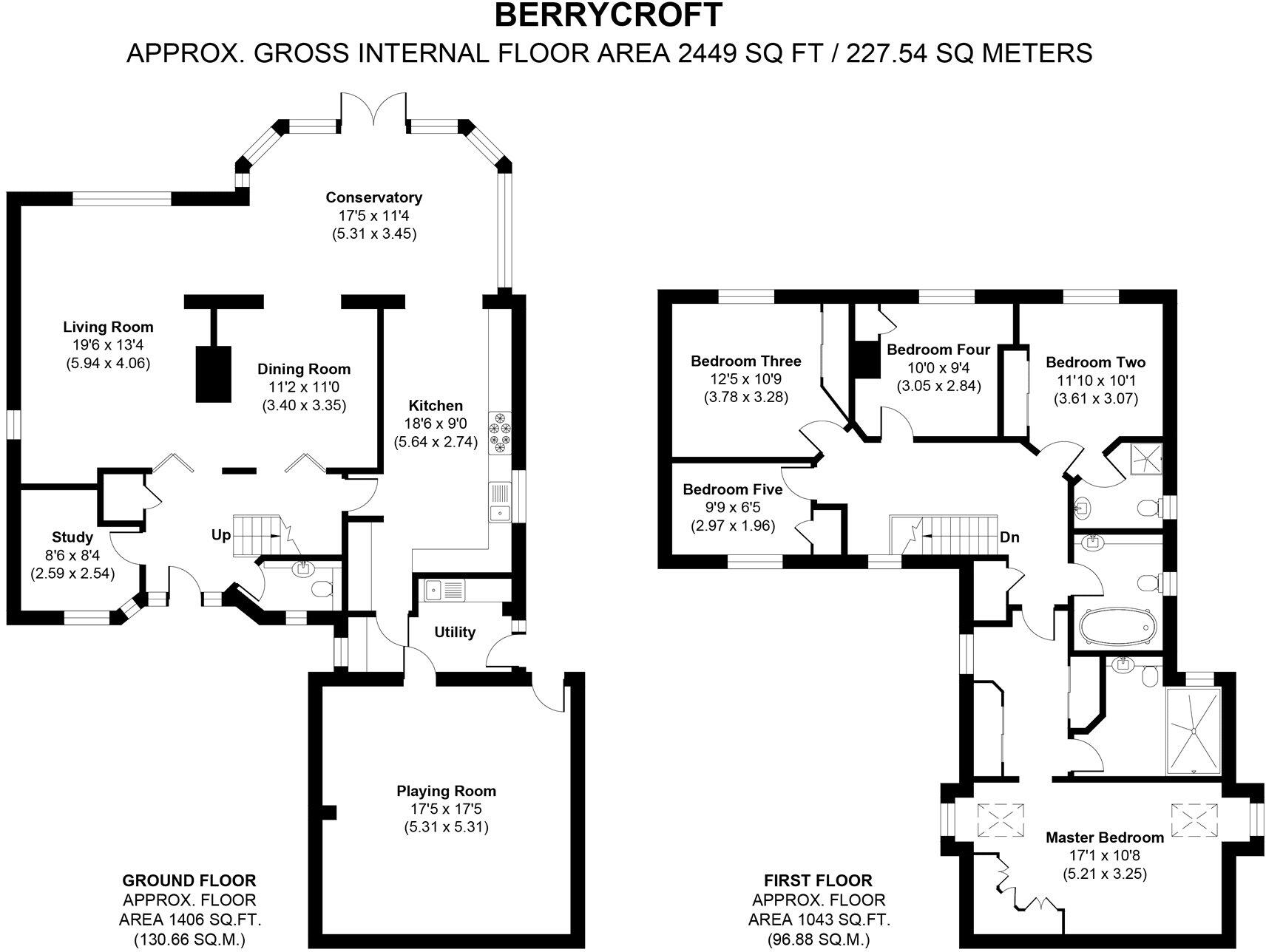 Berrycroft, Bracknell, Berkshire, RG12 floorplan