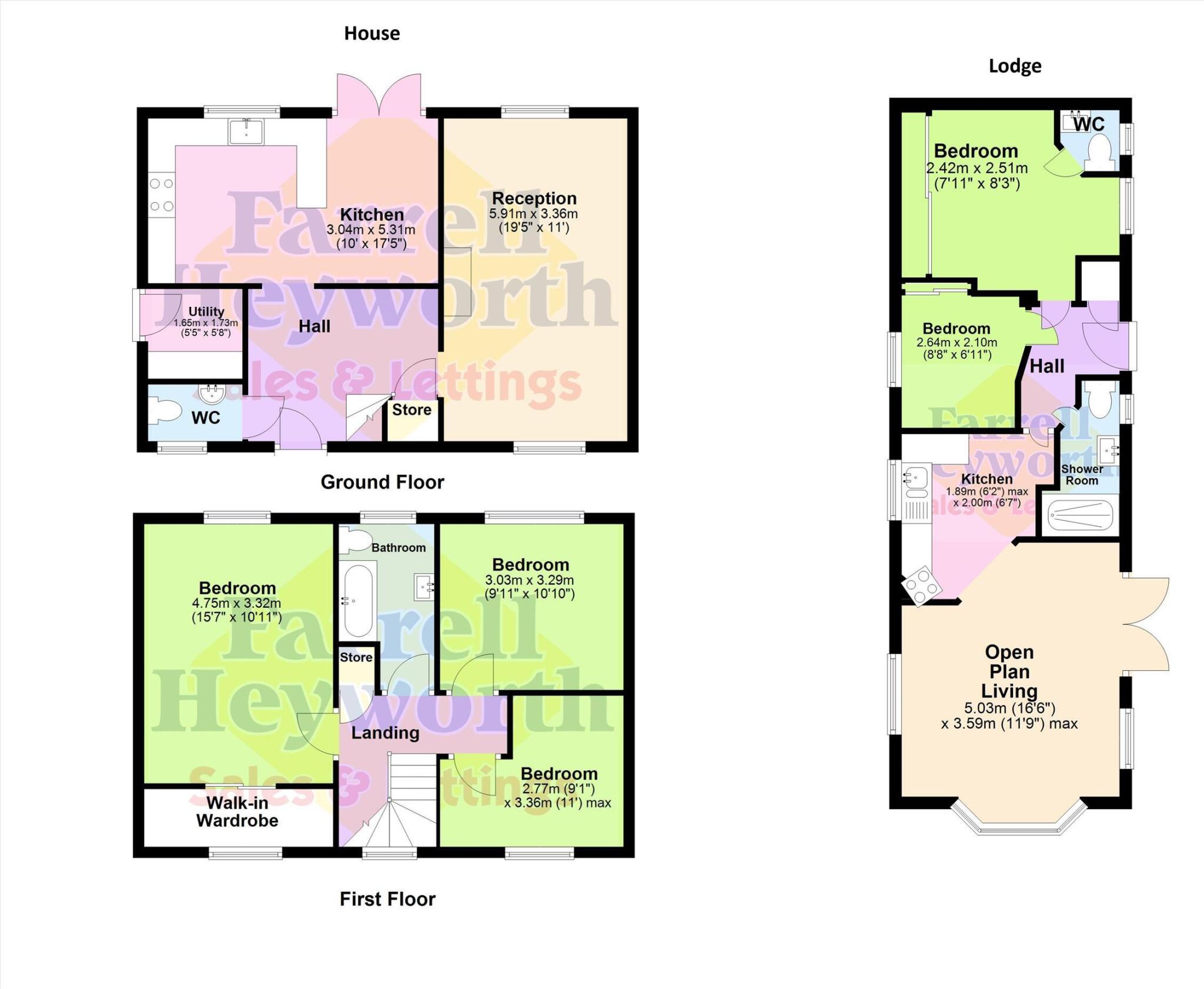School Lane, Pilling, Preston floorplan