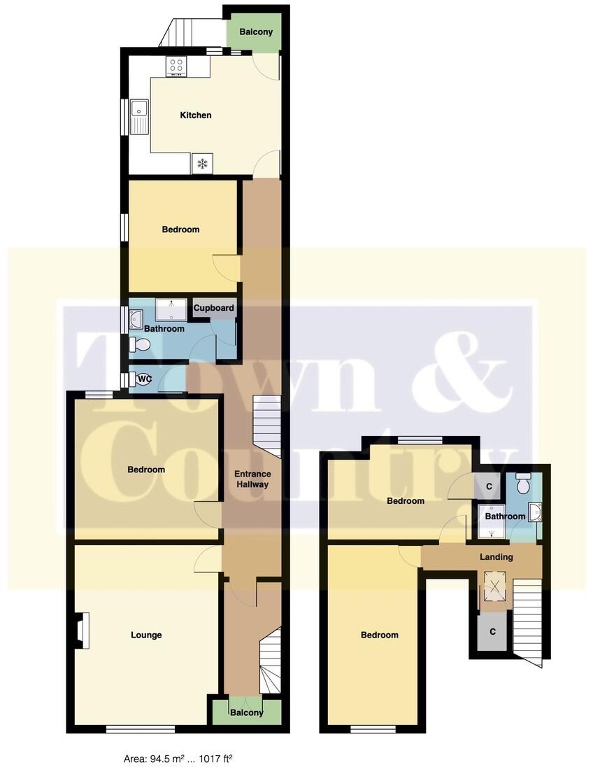 Second Avenue, CHALKWELL, Essex, SS0 floorplan