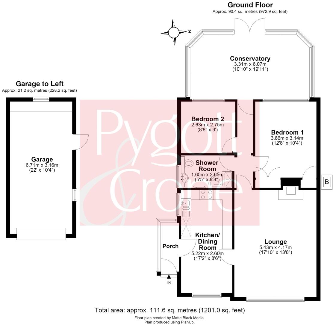 West Fen Lane, Stickney, Boston, Lincolnshire, PE22 floorplan
