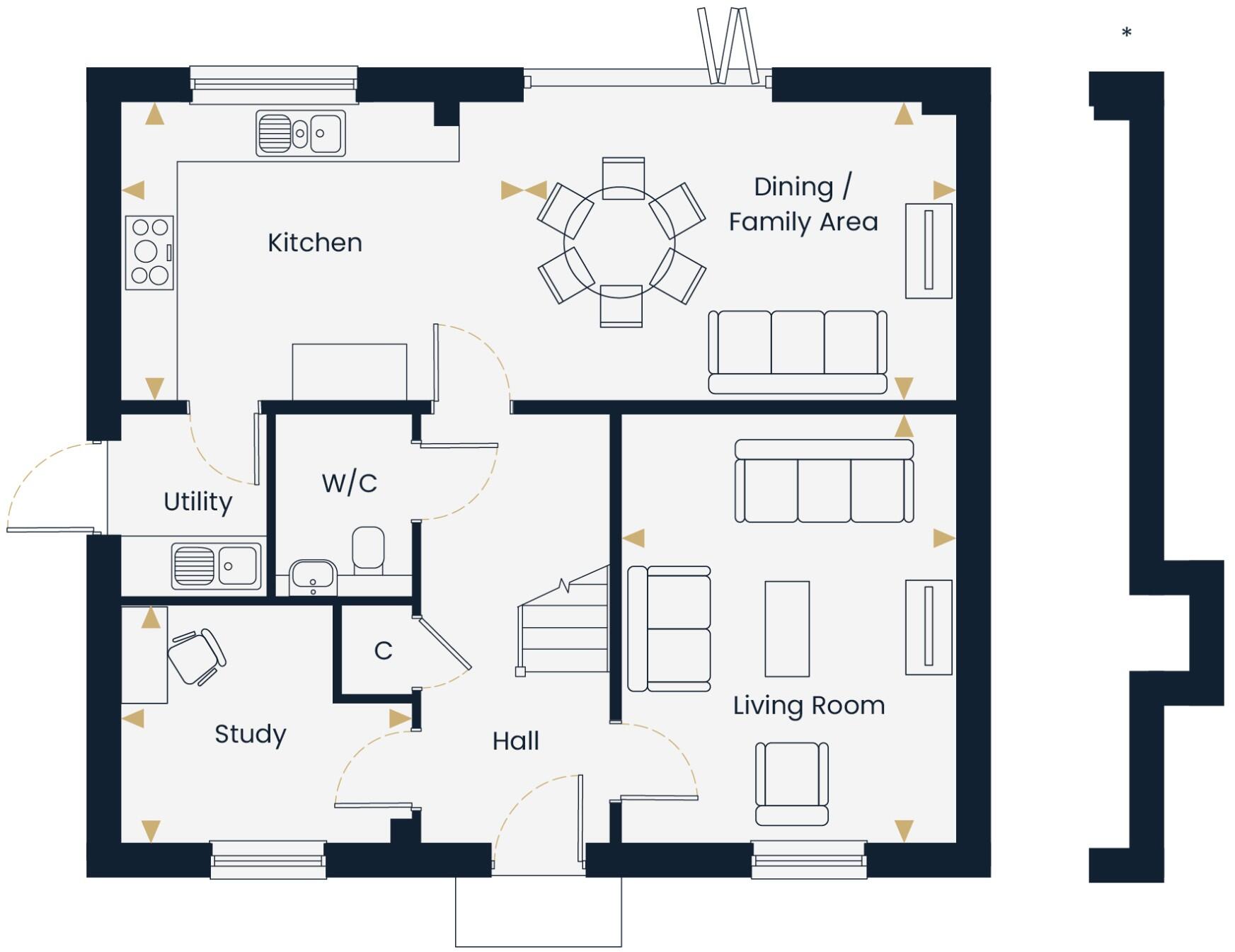 Brundall Road, 
Brundall, 
Norfolk, 
NR13 5NT floorplan