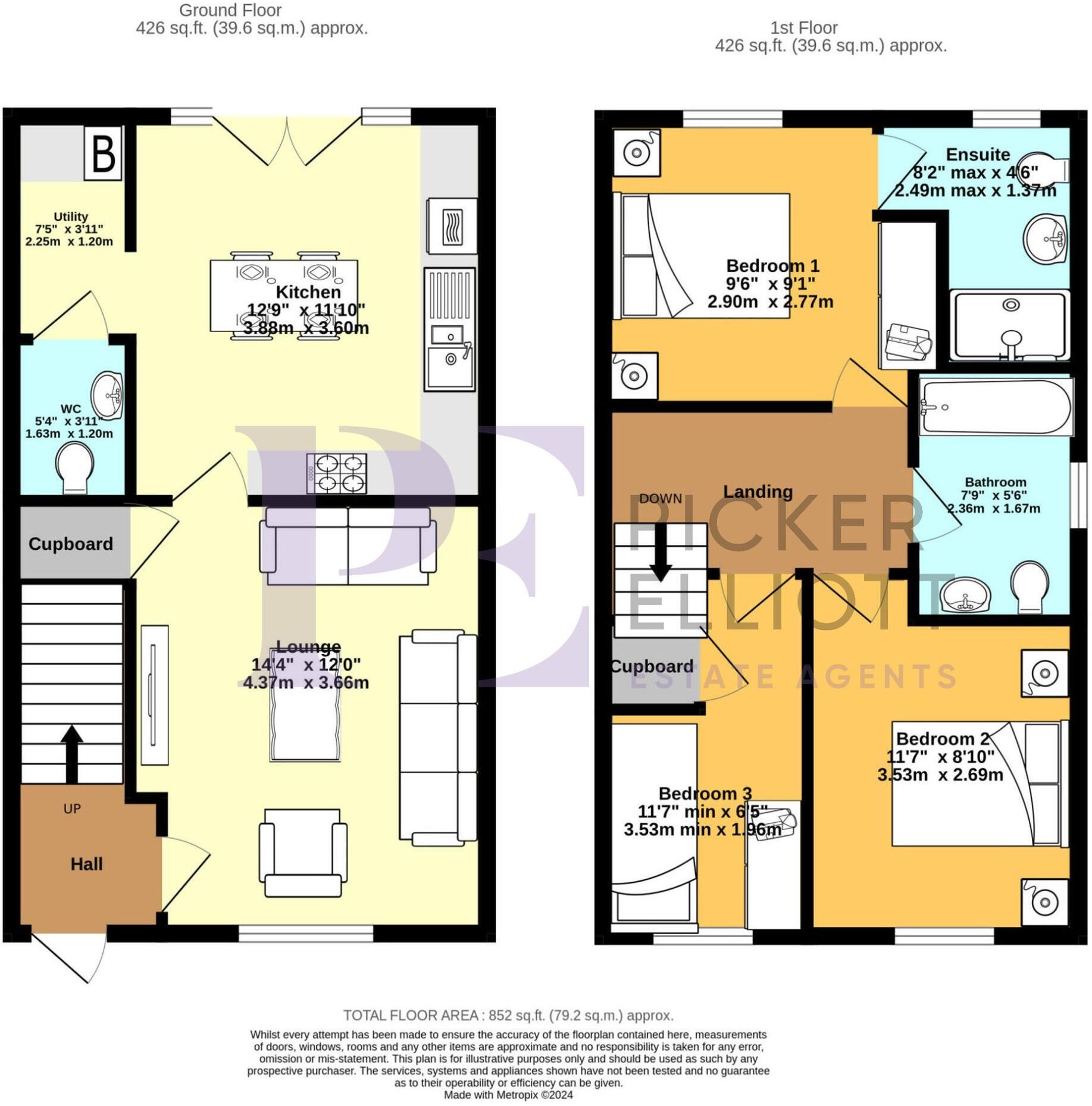 Skylark Road, Hinckley, LE10 floorplan