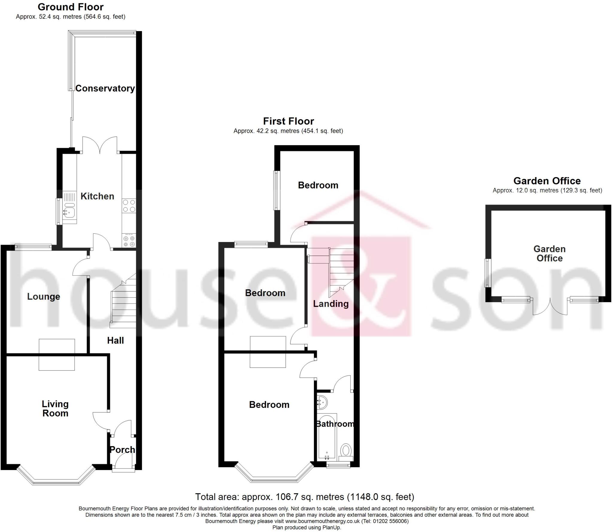 Leslie Road, Bournemouth floorplan