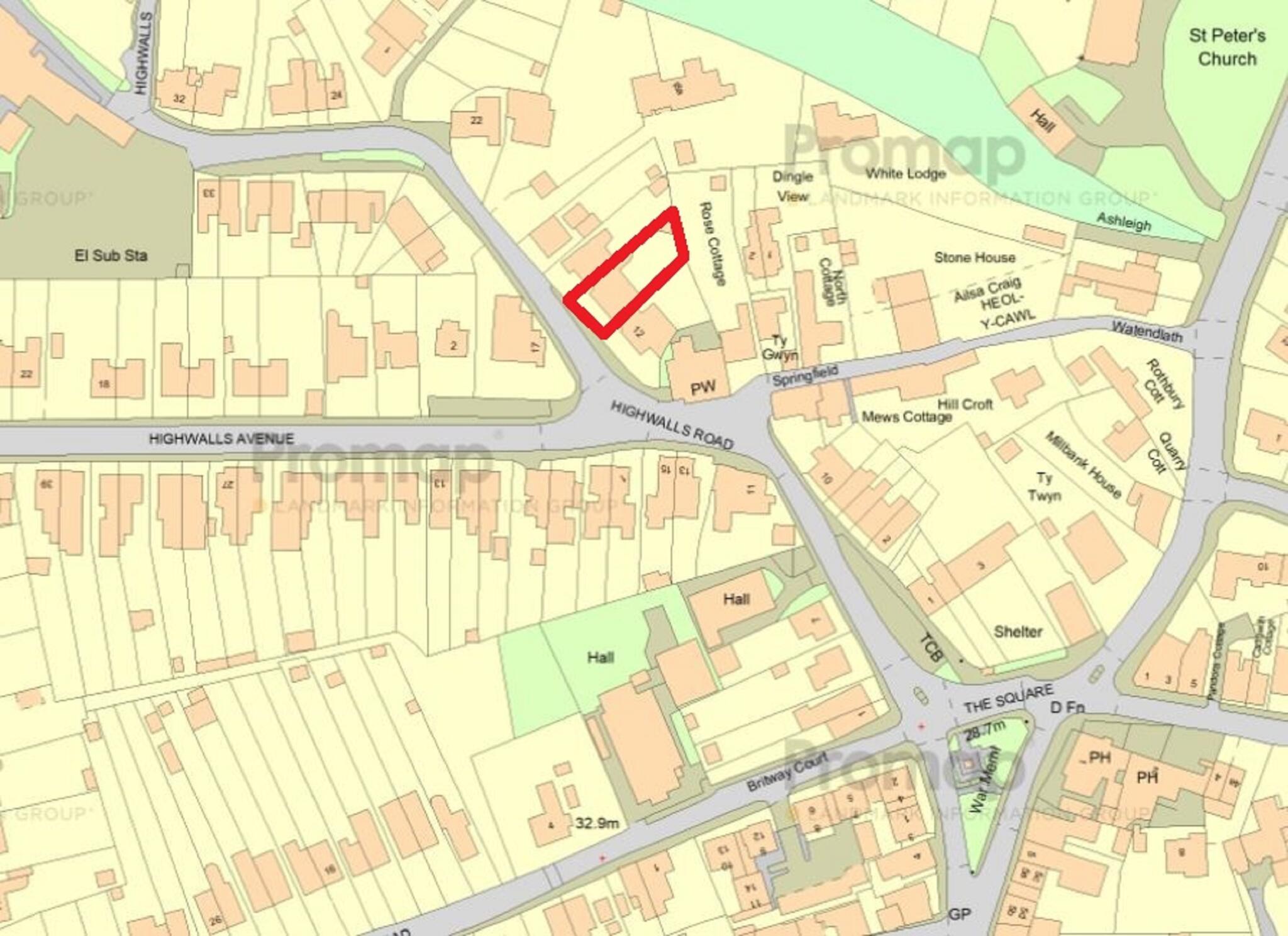 14, Highwalls Road, Dinas Powys, The Vale Of Glamorgan. CF64 4AJ floorplan
