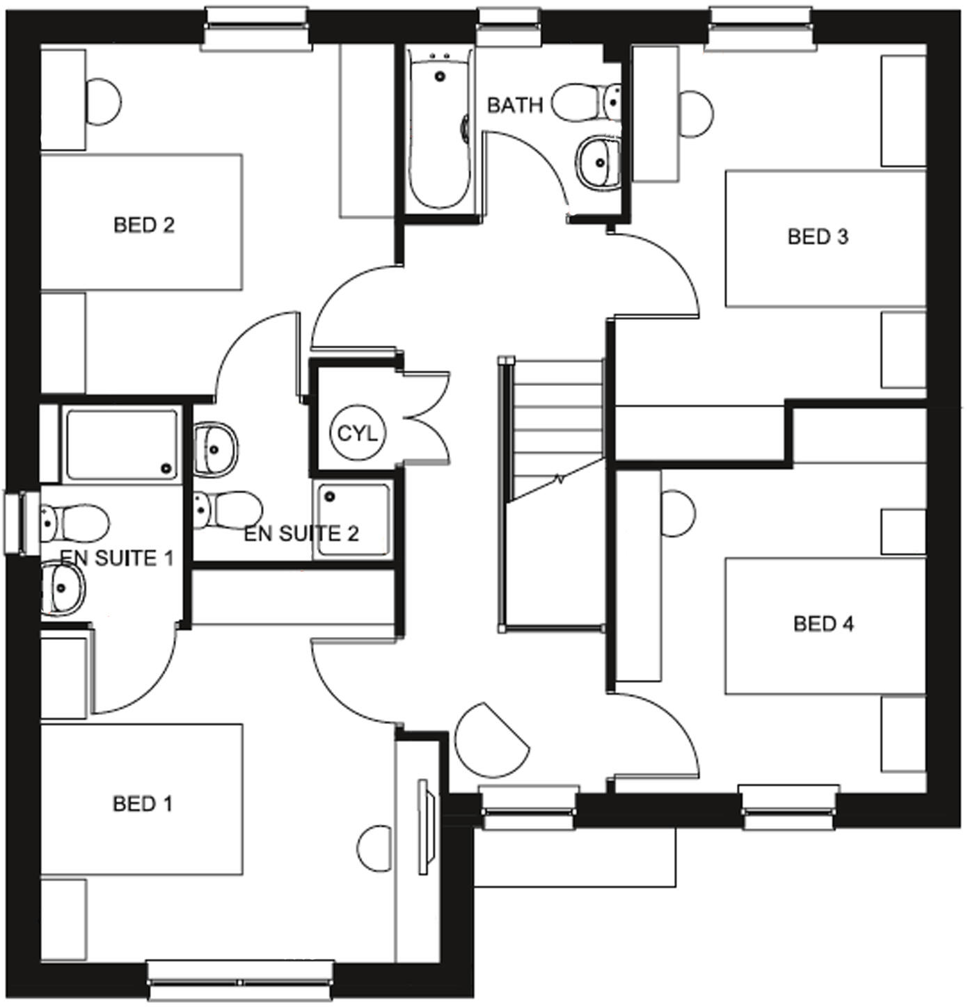Riverview Drive, 
Dyce, 
Aberdeen, 
Aberdeen City, 
AB21 7LD floorplan