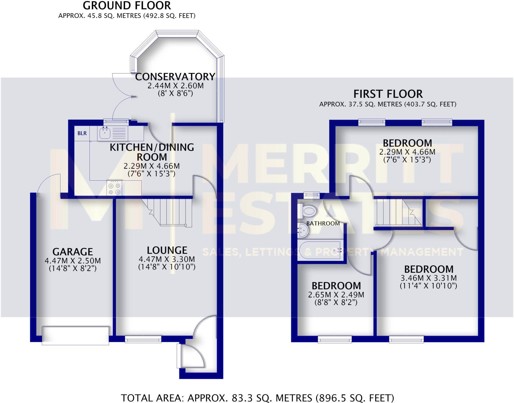 Carwood Road, Beeston  floorplan