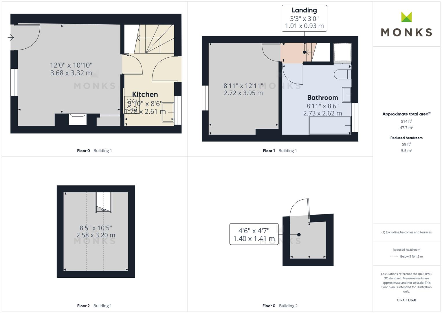 Mountfields, Shrewsbury floorplan