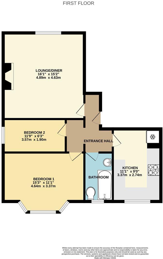 Dorset Road, Bexhill, TN40 2HT floorplan