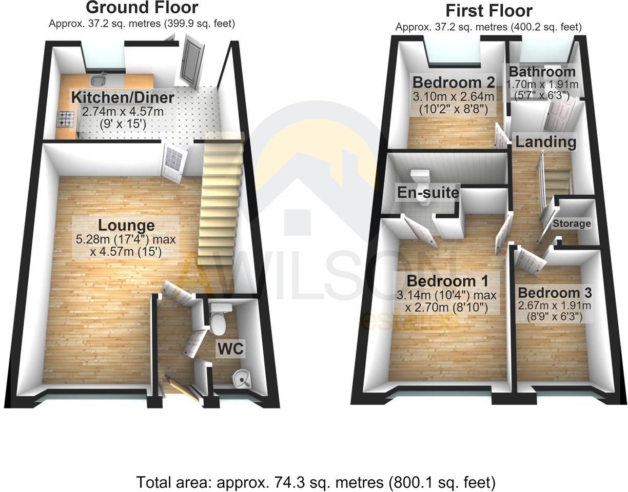 Newbold Close, Dukinfield floorplan
