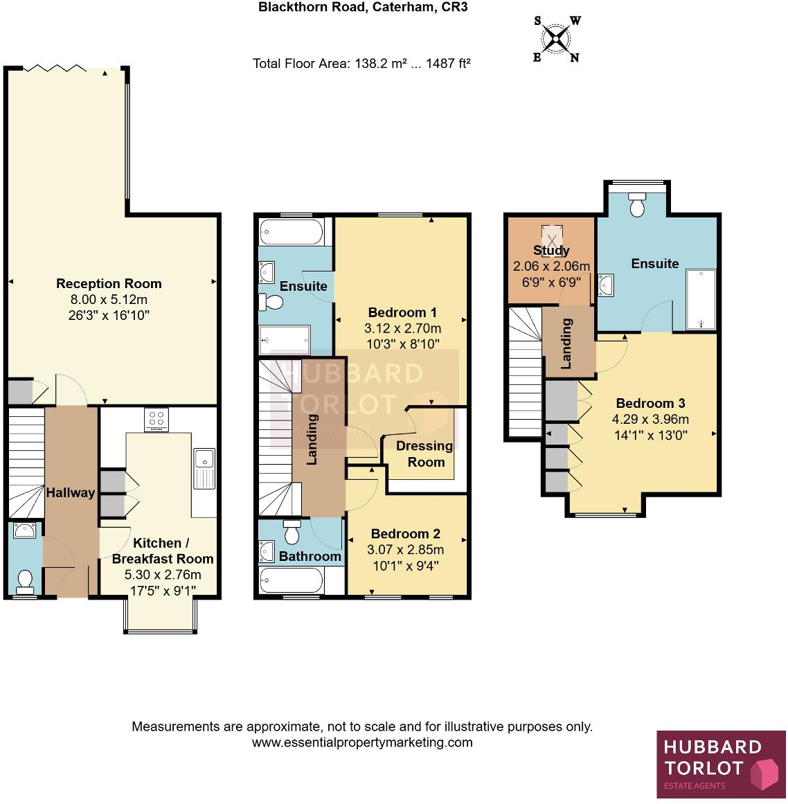 Blackthorne Road, Caterham, Surrey, CR3 5WS floorplan