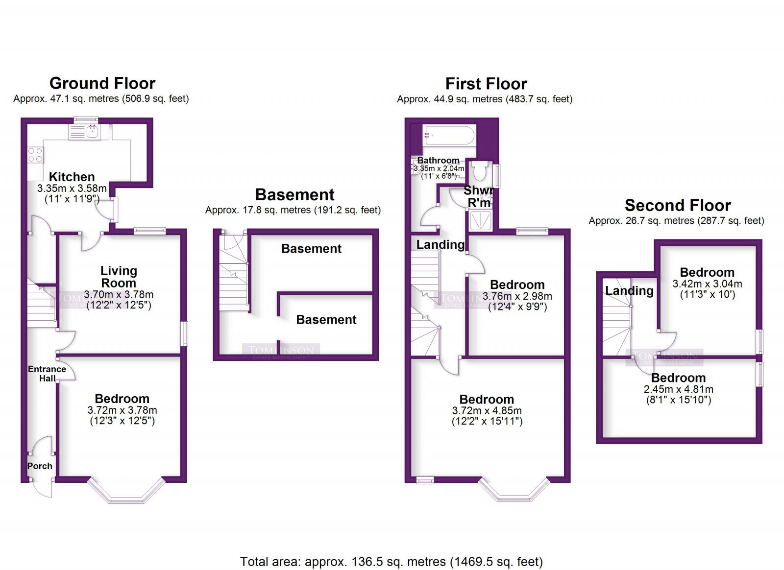 Trinity Avenue, Lenton, Nottingham, NG7 2EU floorplan