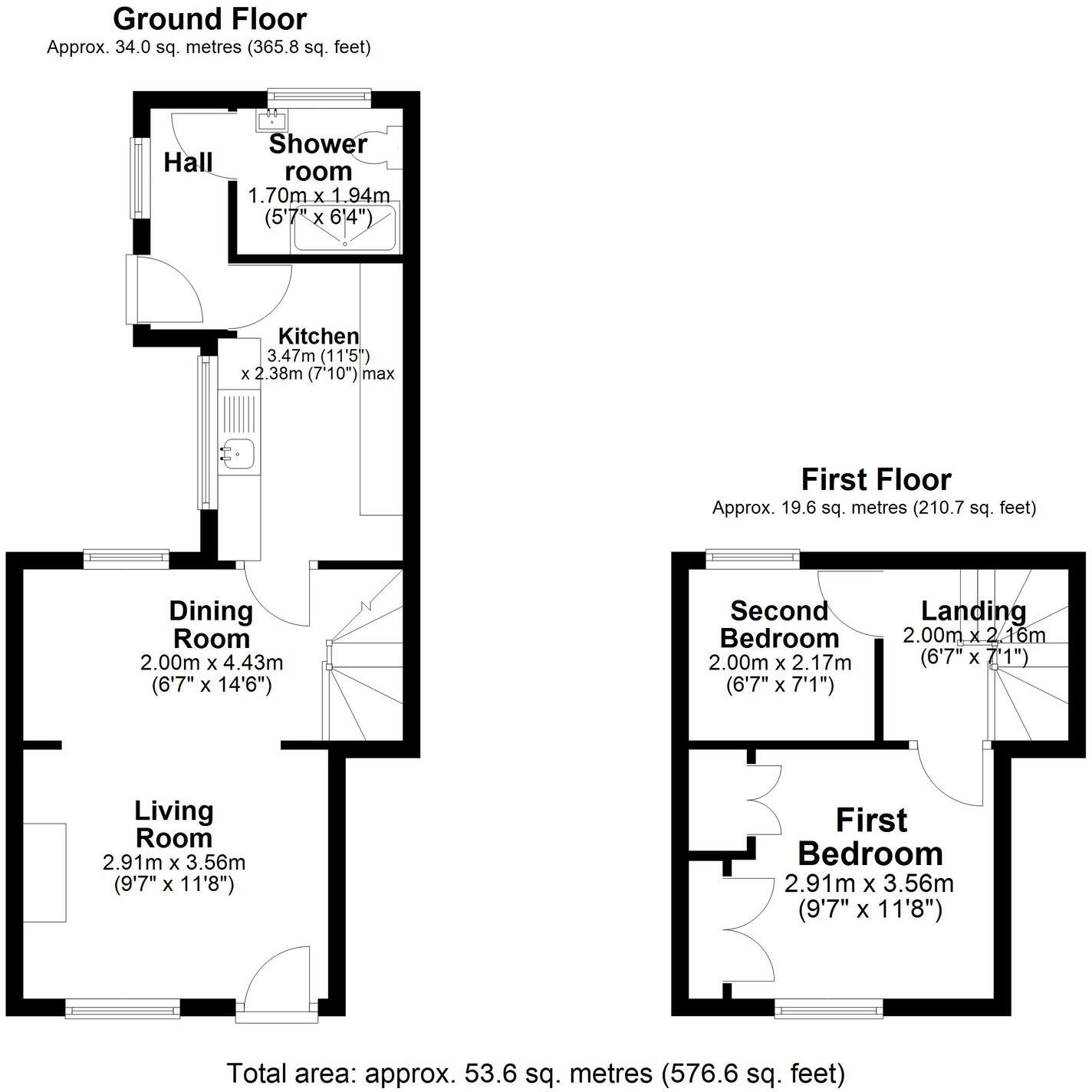 Oxford Road, Manningtree, CO11 floorplan