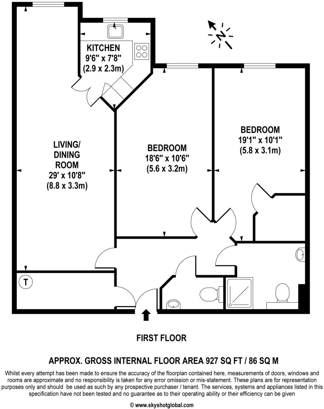 Swift House, Maidenhead floorplan