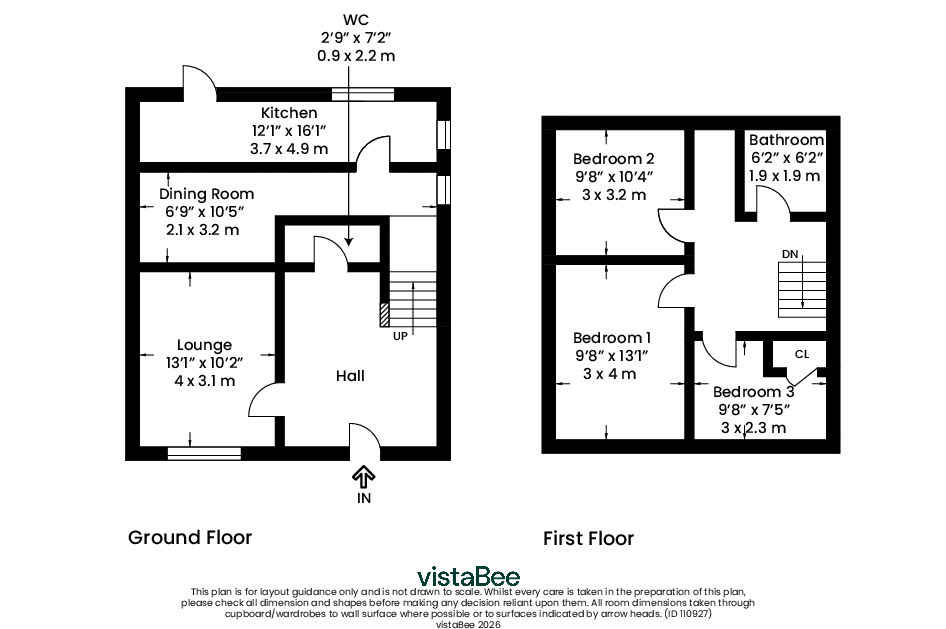 Braes O Yetts, Rosebank floorplan