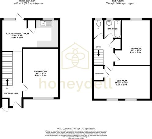 Bromley Close floorplan