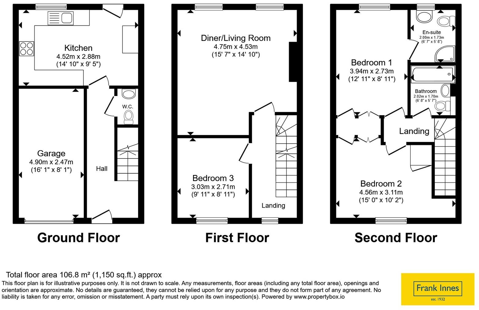 James Drive, Calverton, Nottingham, Nottinghamshire, NG14 floorplan