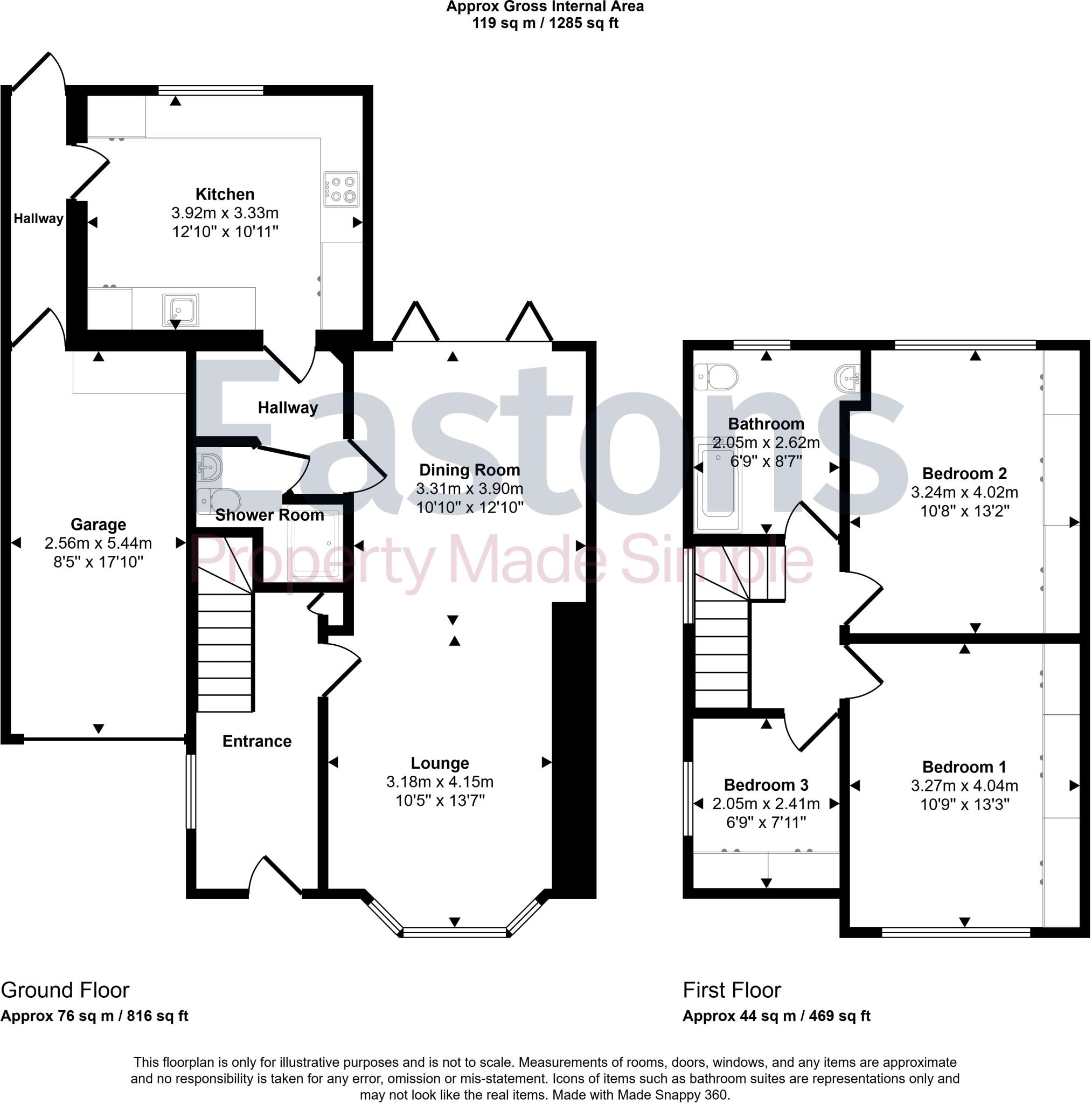 Merland Rise, Epsom, Surrey, KT18 floorplan