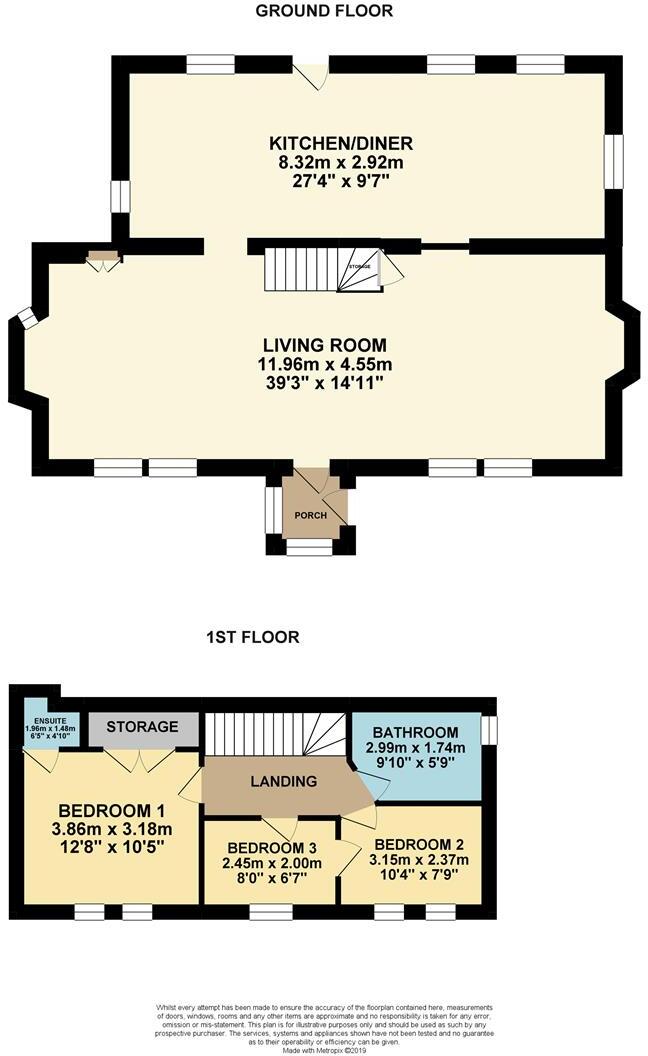 Treskilling, Luxulyan, Bodmin floorplan