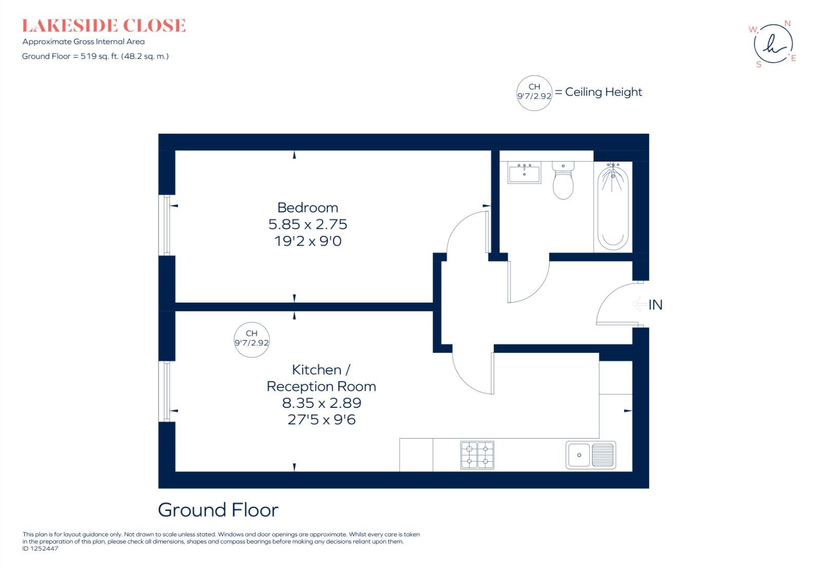 Lakeside Close, Staines-upon-Thames, Surrey, TW18 floorplan