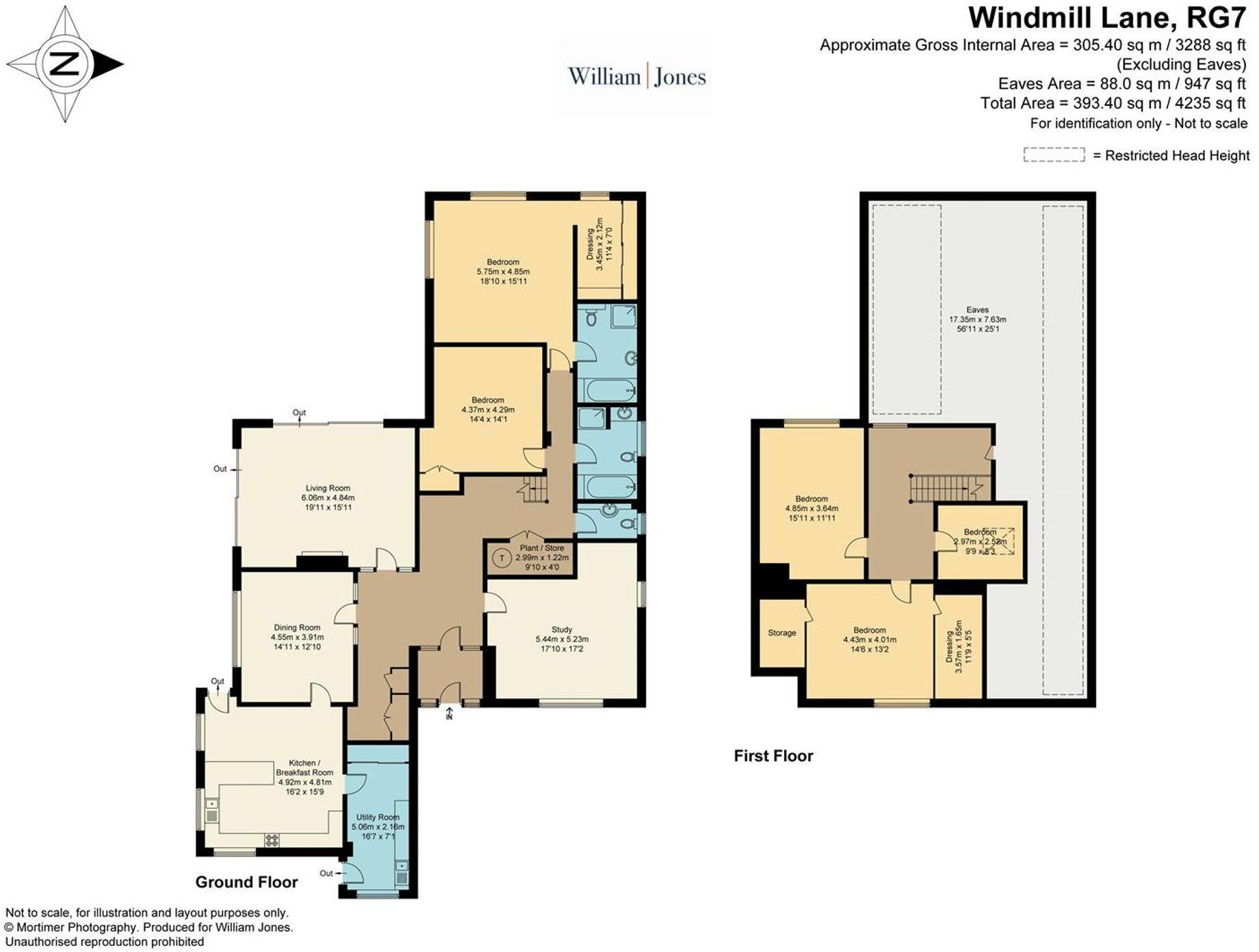 Windmill Lane, Midgham, RG7 floorplan