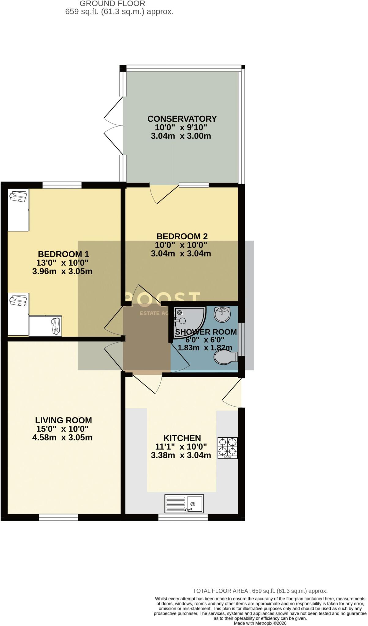 Barnet Drive, New Waltham floorplan