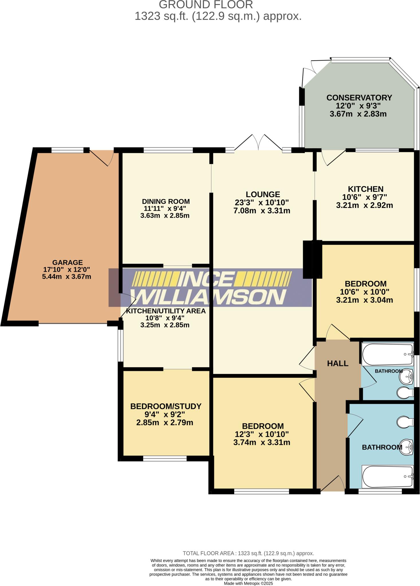 Kirkstall Road, Chorley floorplan