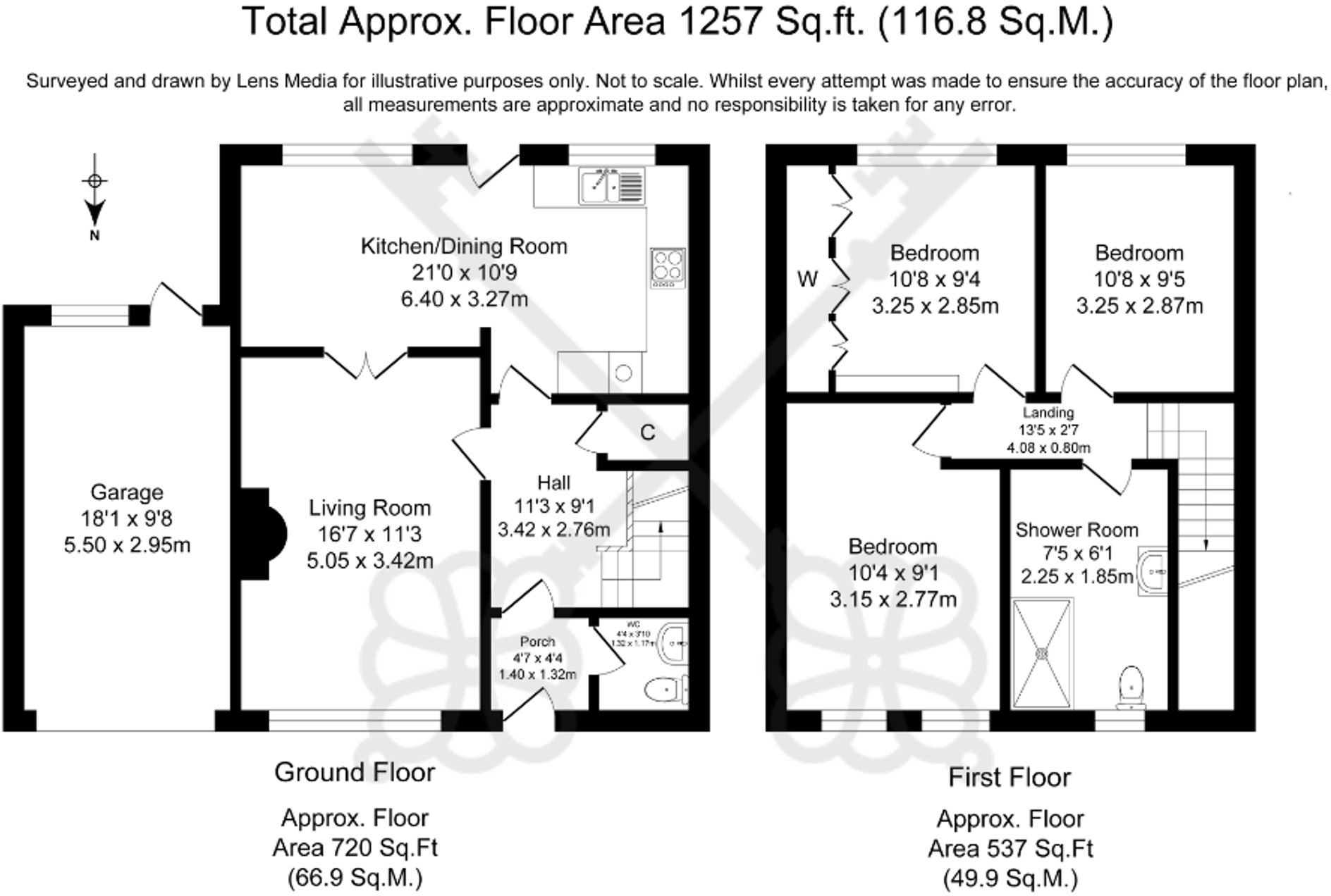 Medway Drive, Horwich floorplan