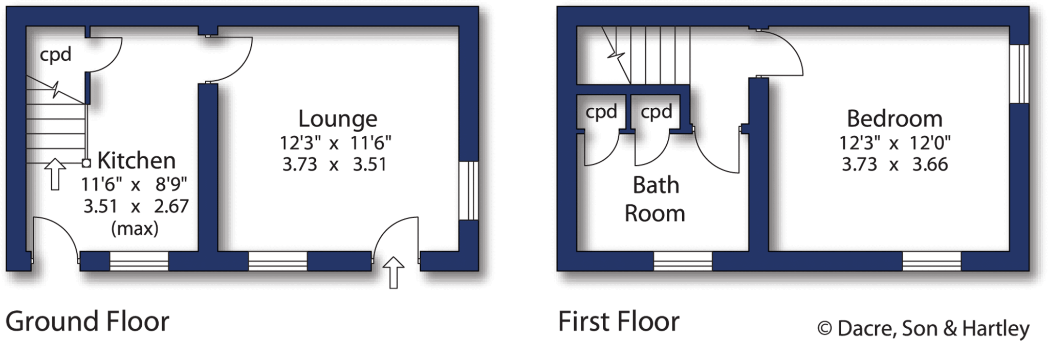 High Street, Pateley Bridge, Harrogate, North Yorkshire, HG3 floorplan