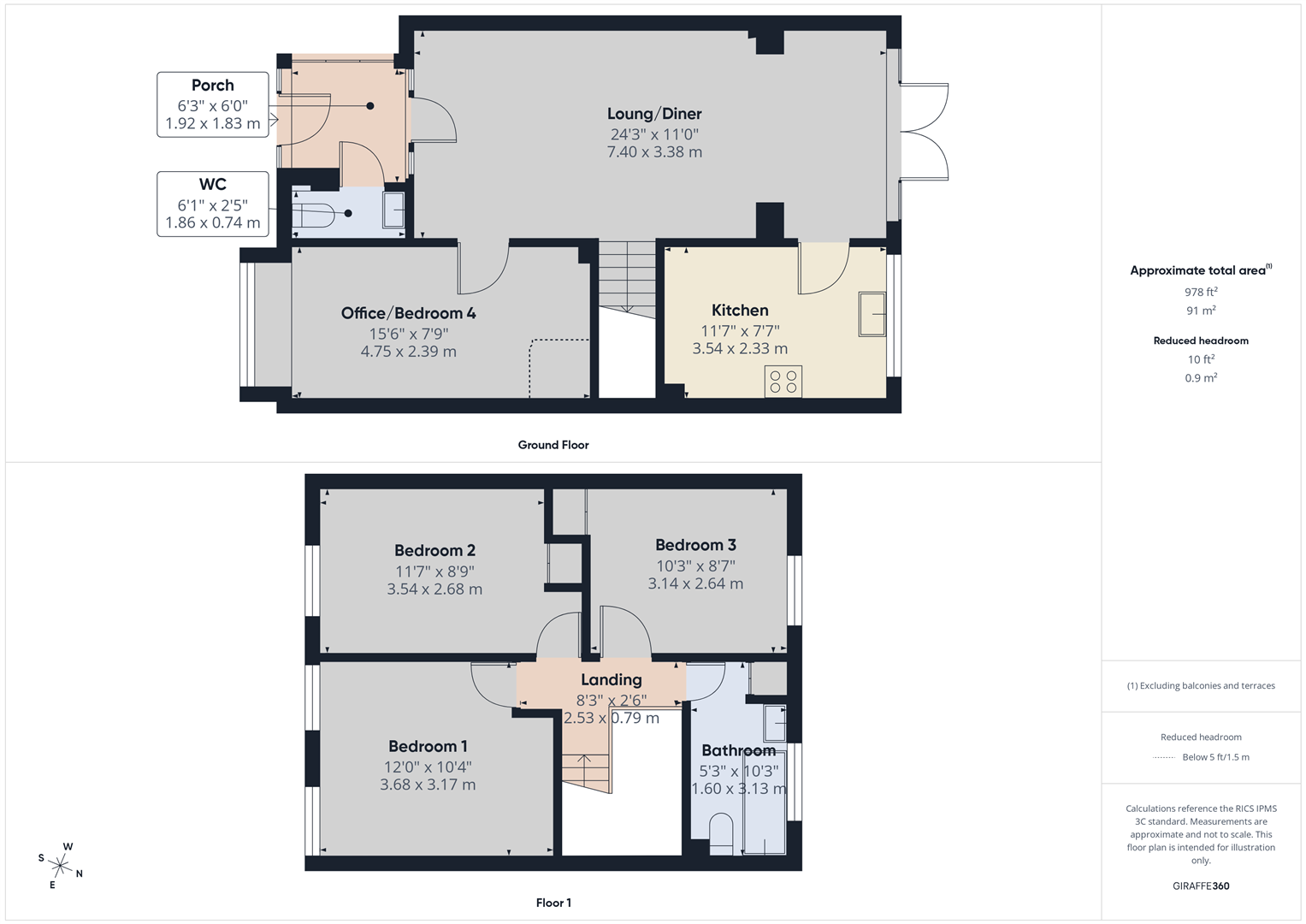 Harmans Mead, East Grinstead, West Sussex floorplan