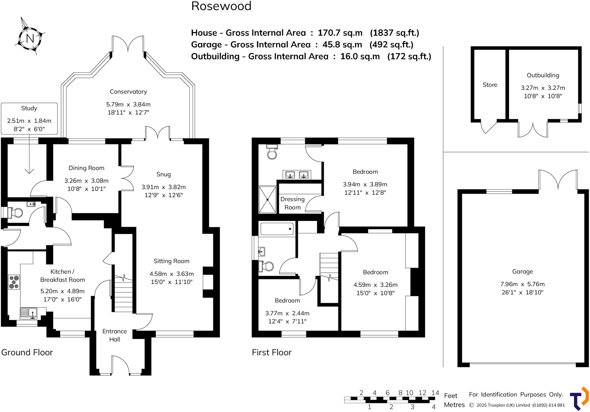 Crawley Down/Rowfant, West Sussex floorplan