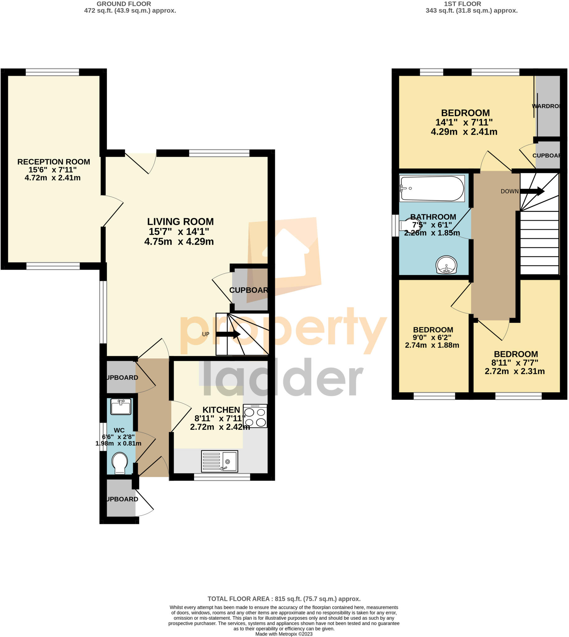 Arthurton Road, Spixworth floorplan