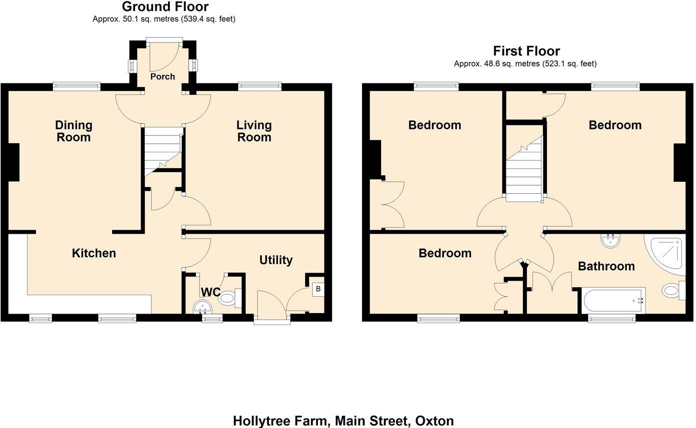 Main Street, Oxton floorplan