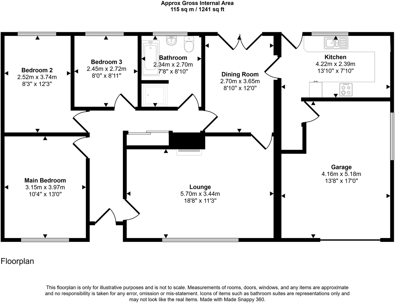 Llangynwyd, Maesteg, CF34 0DY floorplan