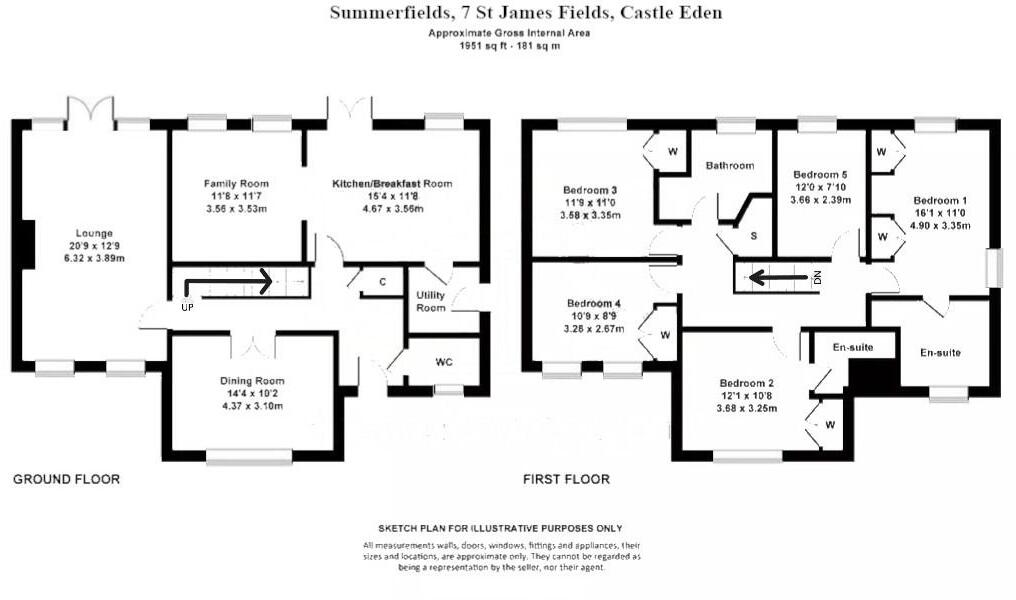 St. James Fields, Castle Eden, Hartlepool, TS27 4TJ floorplan