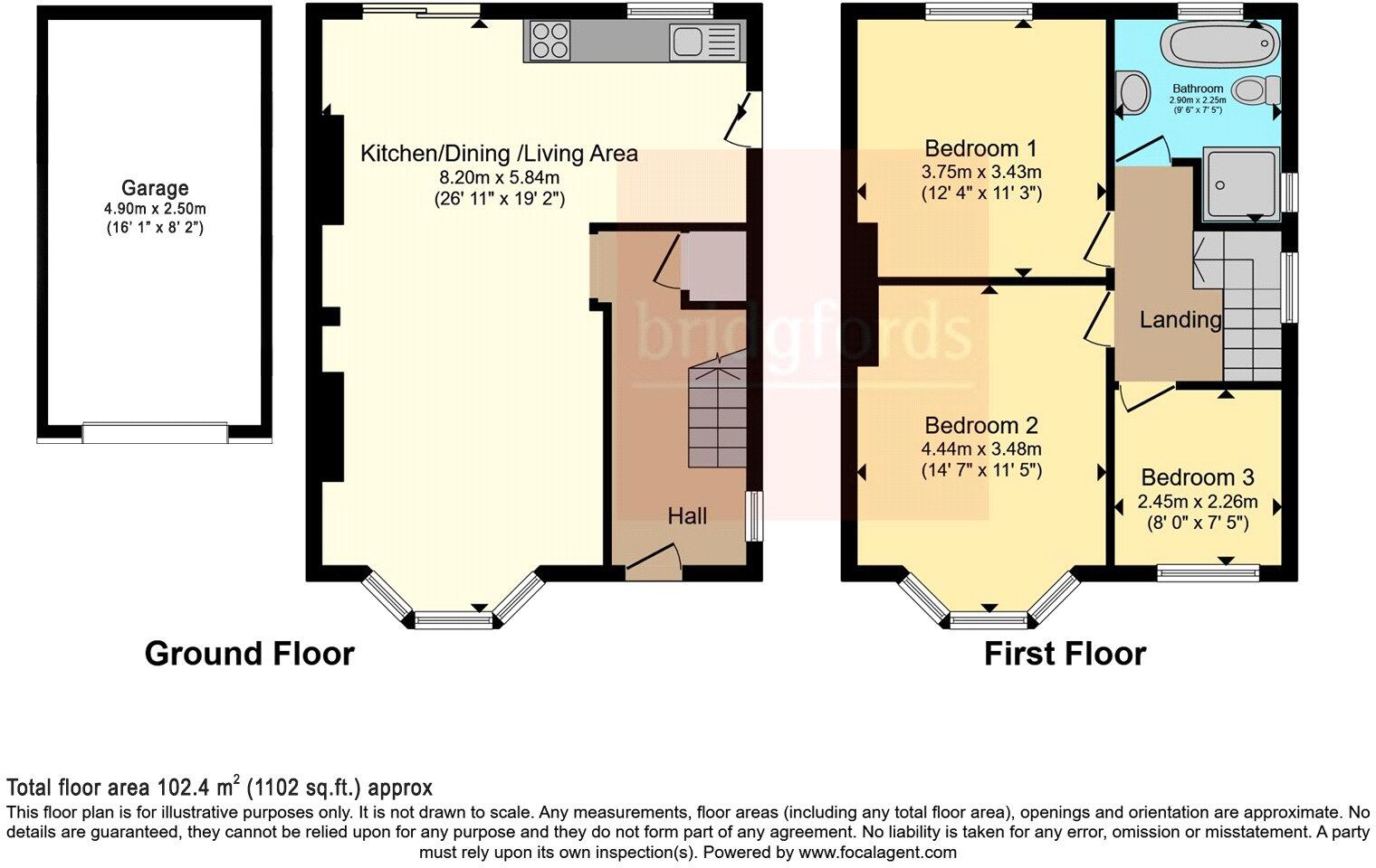 Woodburn Road, Didsbury, Manchester, Greater Manchester, M22 floorplan