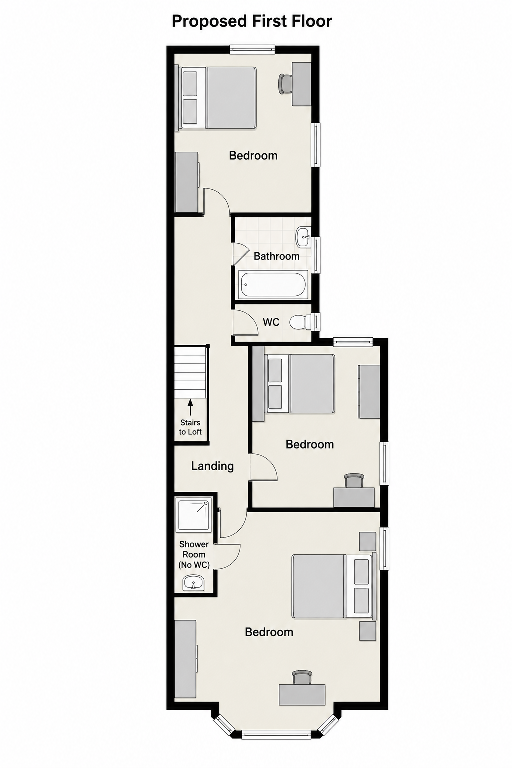 York Road, Loughborough floorplan