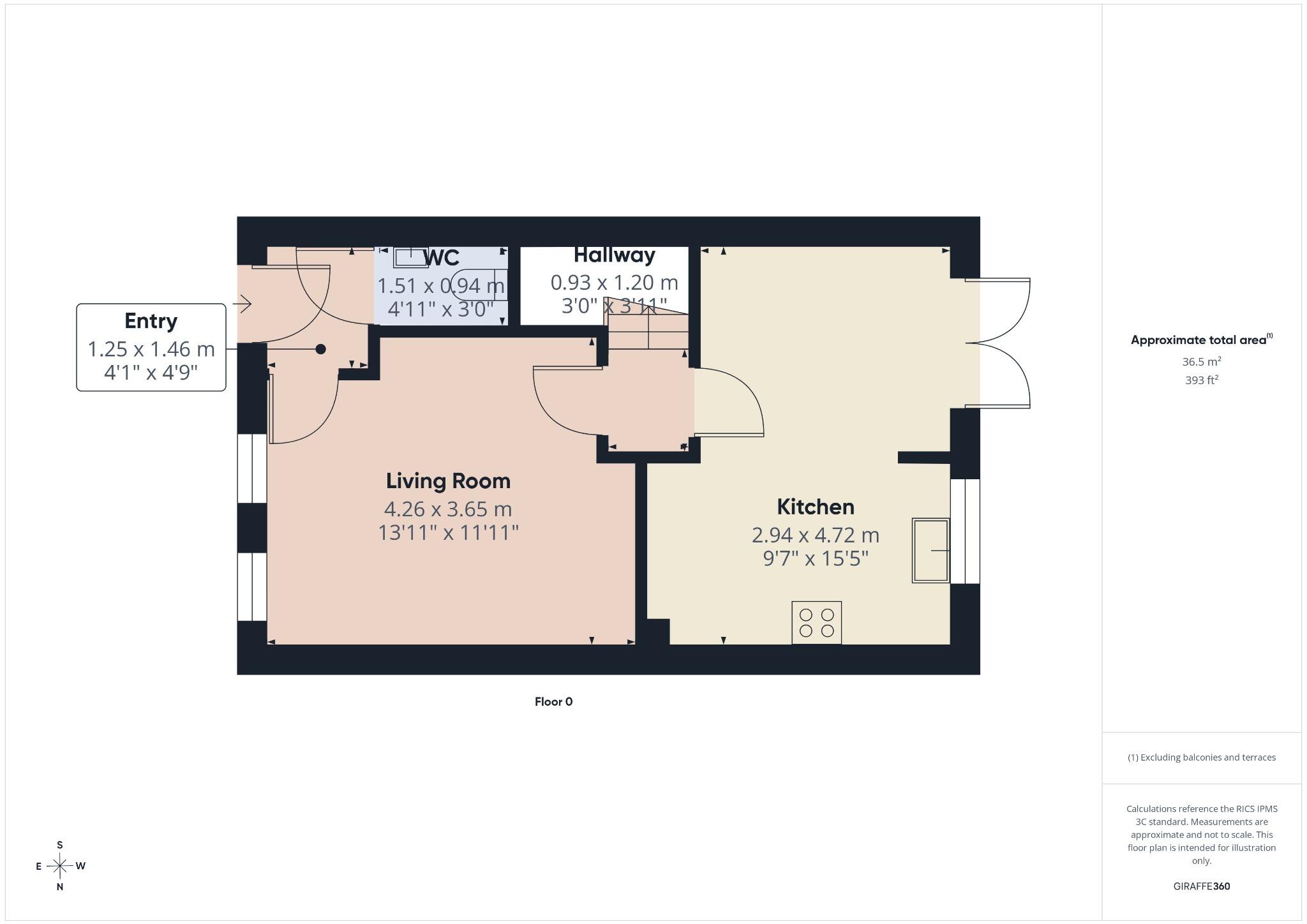 Ffordd Boydell, Connah's Quay, Deeside, Flintshire, CH5 4FF floorplan