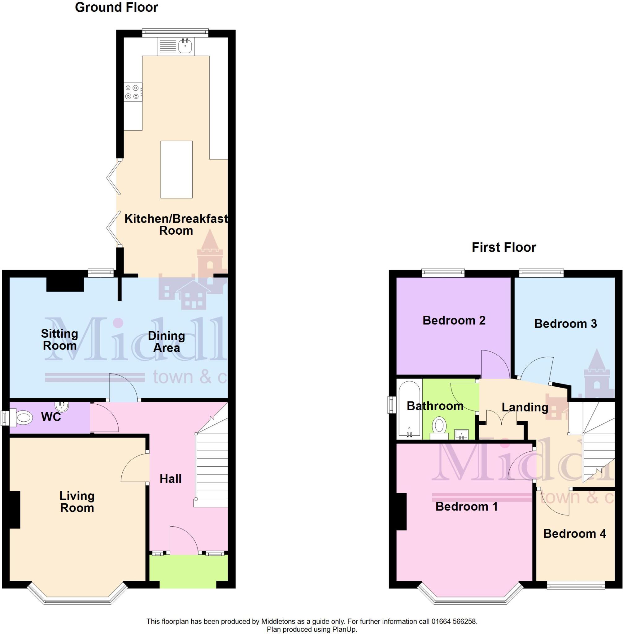 Wyndham Avenue, Melton Mowbray floorplan