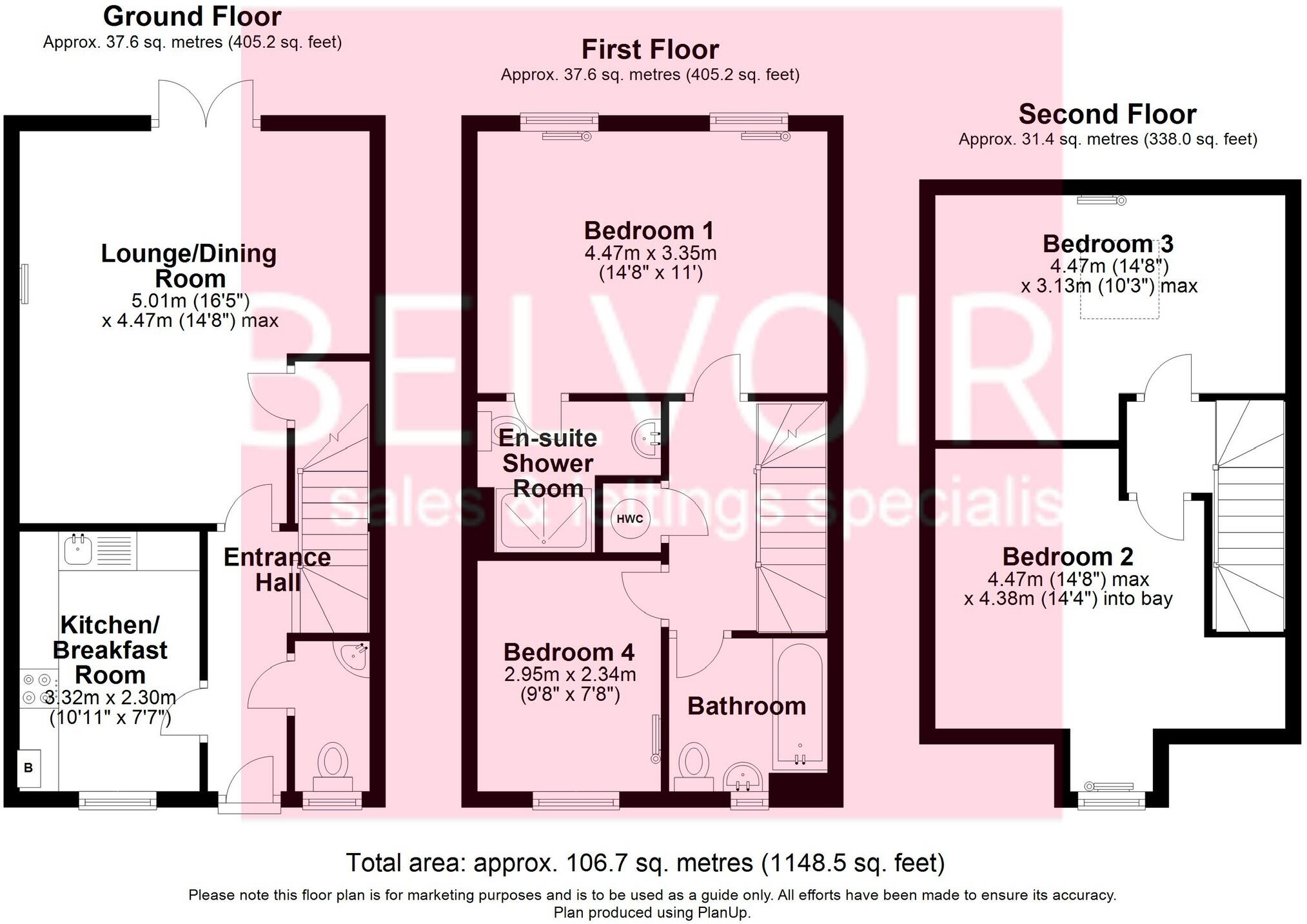 Joyford Passage, Cheltenham, GL52 floorplan
