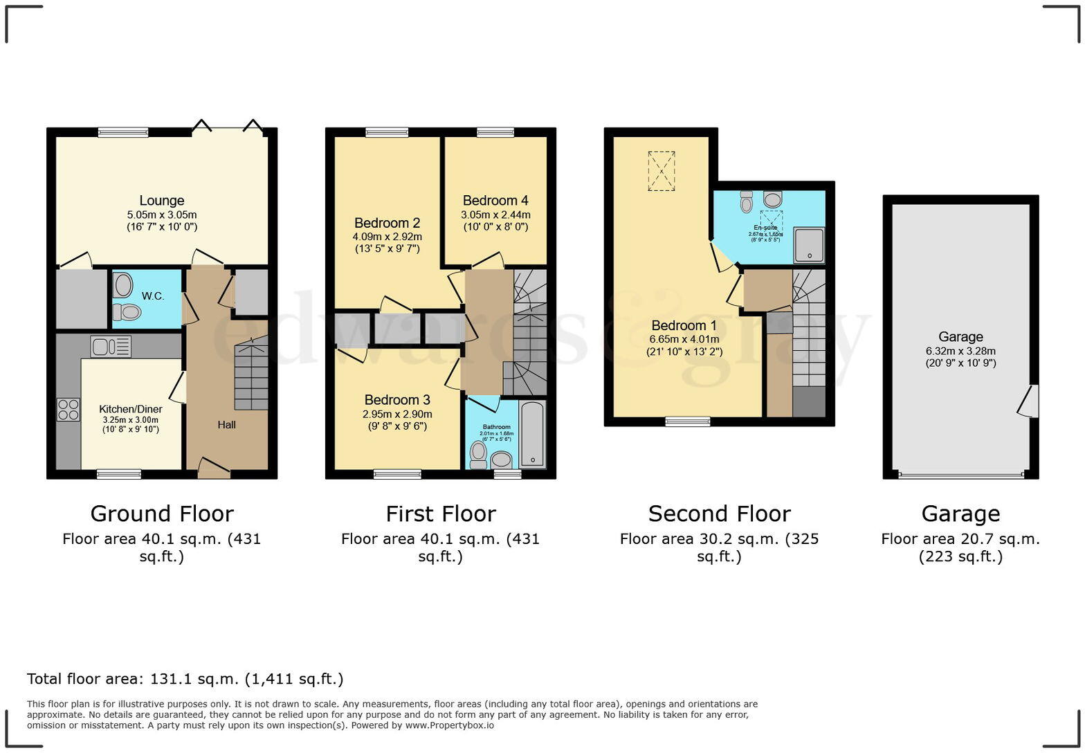 Rae-Jones Close, Lichfield, WS14 9RG floorplan