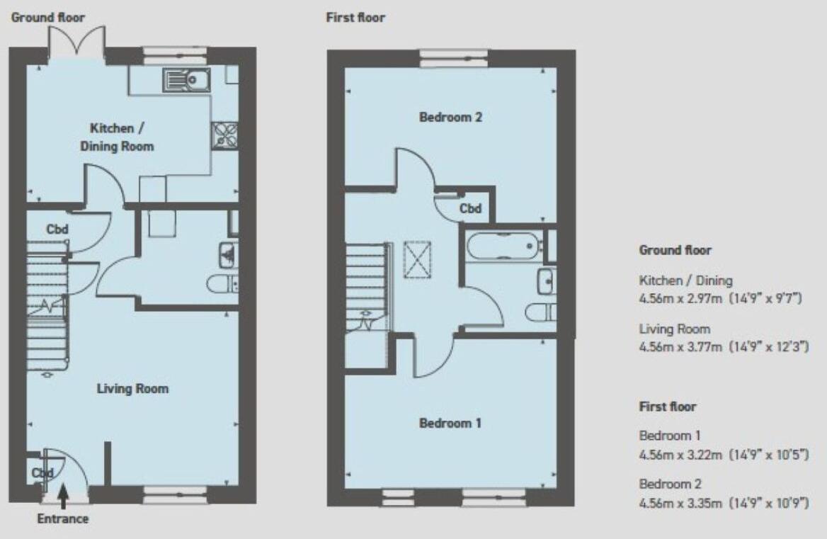 Kirkgate View, Wellingborough floorplan