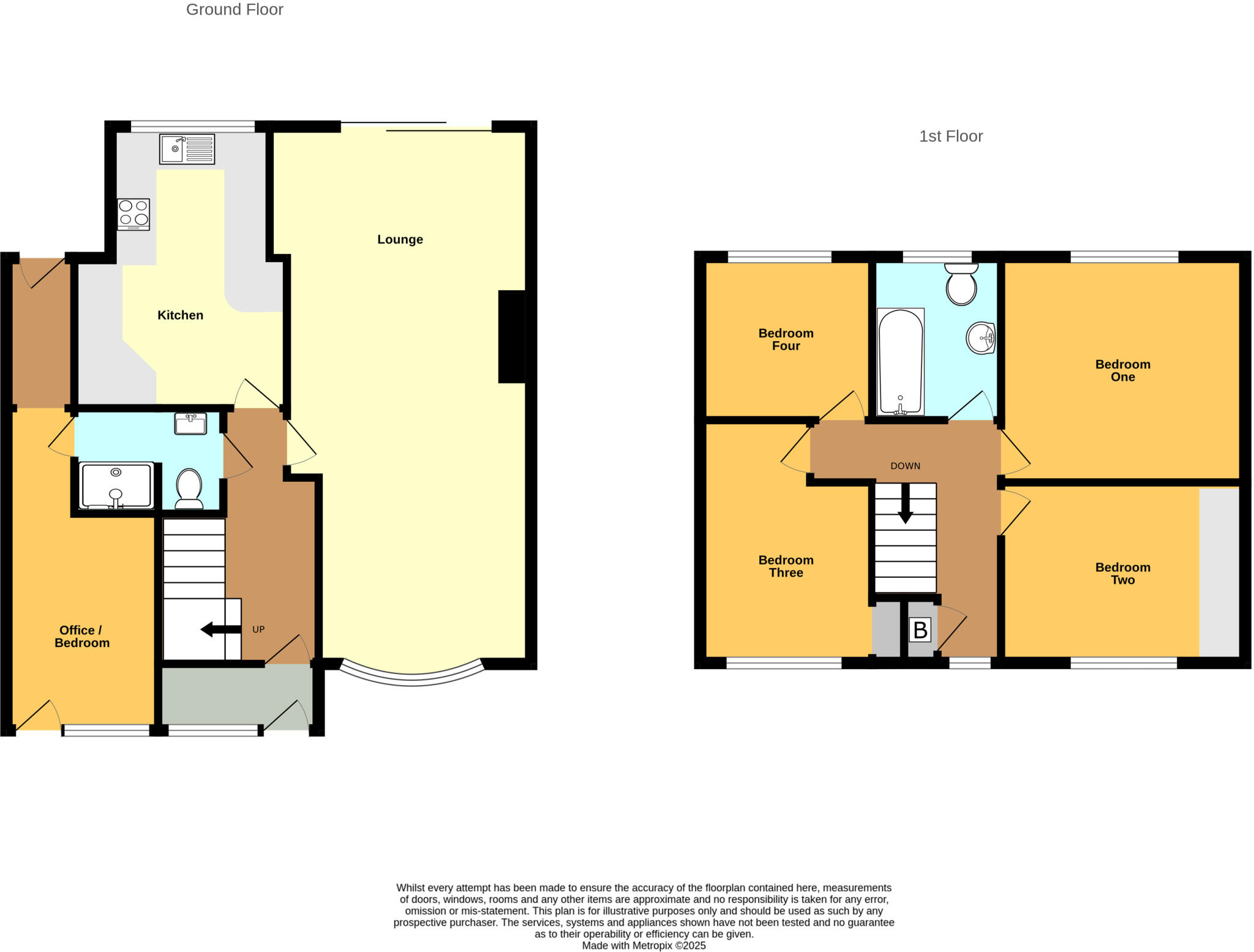 Wood Lane, Cannock, WS12 floorplan