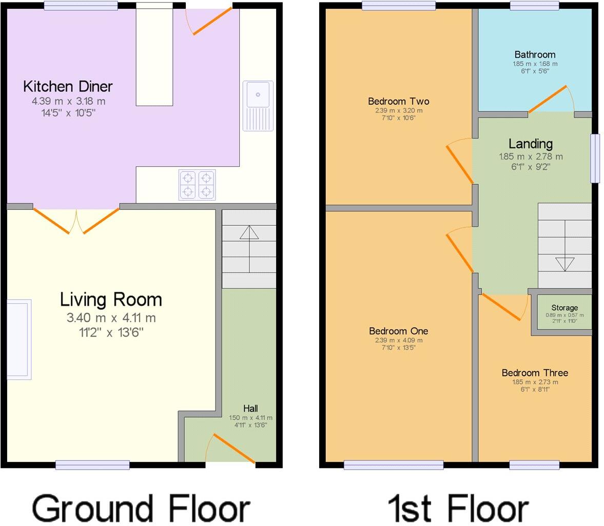 Full View, Livesey, Blackburn, Lancashire, BB2 floorplan
