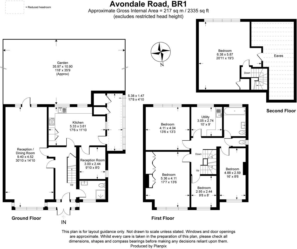 Avondale Road, Bromley floorplan