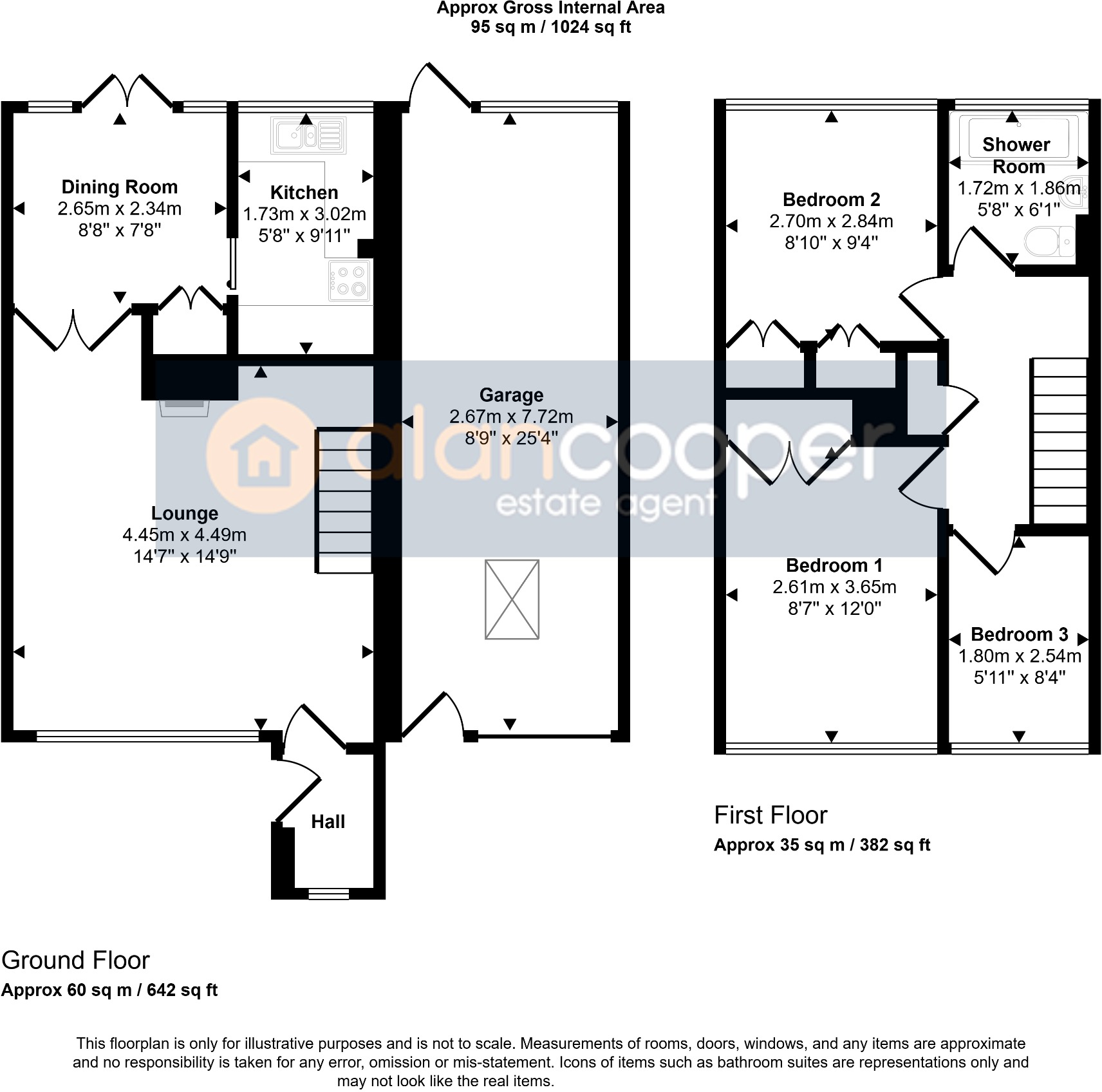 Silver Walk, Glendale, Nuneaton, CV10 7LY floorplan